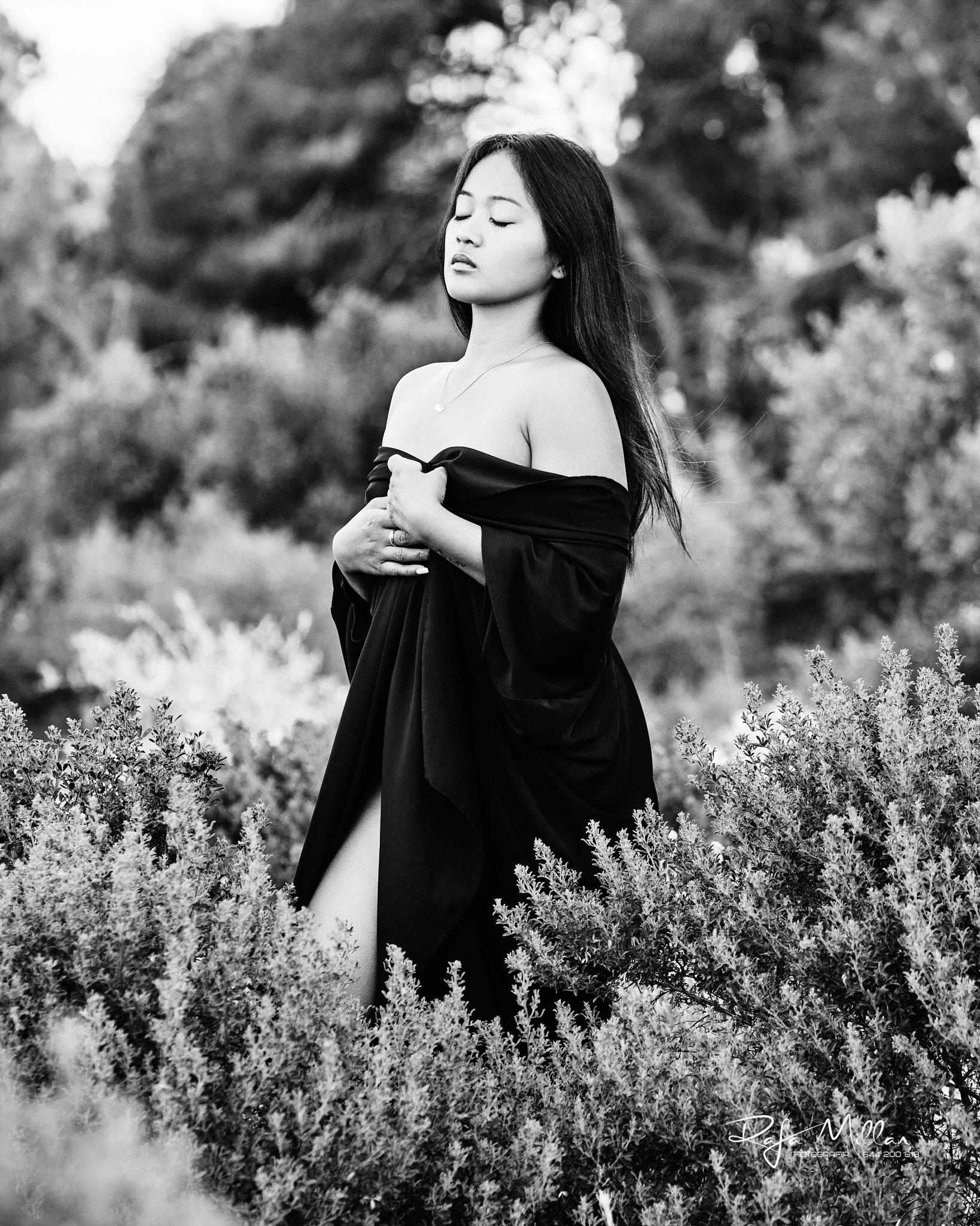 boudoir en exteriores, sensual nature